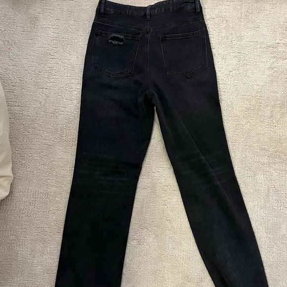 Chelsea & Violet Distressed Straight Leg Jeans - Picture 4 of 4